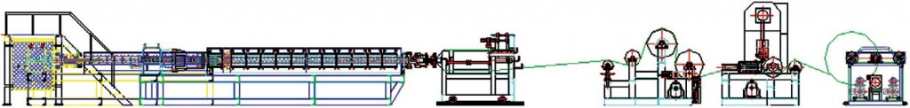 Expanded PS Foam Sheet Extruder