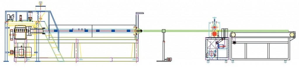 pe foam net extruder