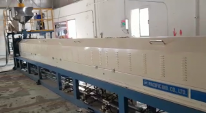 PE foam sheet extrusion line